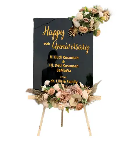 Papan Bunga Akrilik sukabungah